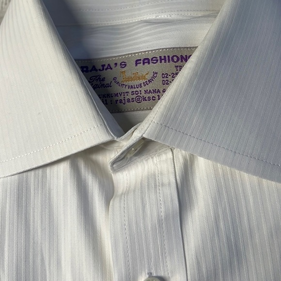 Men’s button down Dress Shirts 15” 1/2 and 16”neck size. Sea Island Cotton - Picture 4 of 11